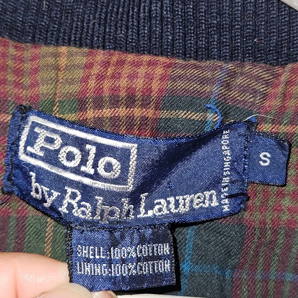 Vintage Polo Ralph Lauren Corduroy Bomber Jacket